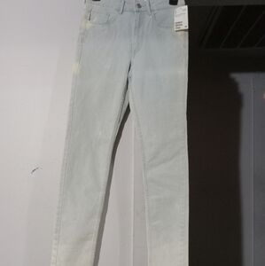 H&M ladies NWT high rise skinny ankle blue jeans. Size 26X29.